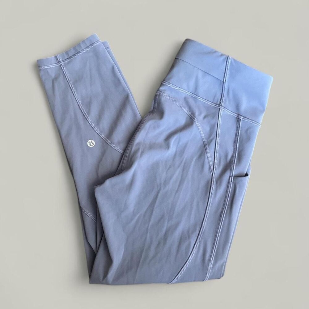 Lululemon Women's Purple and Blue Leggings
